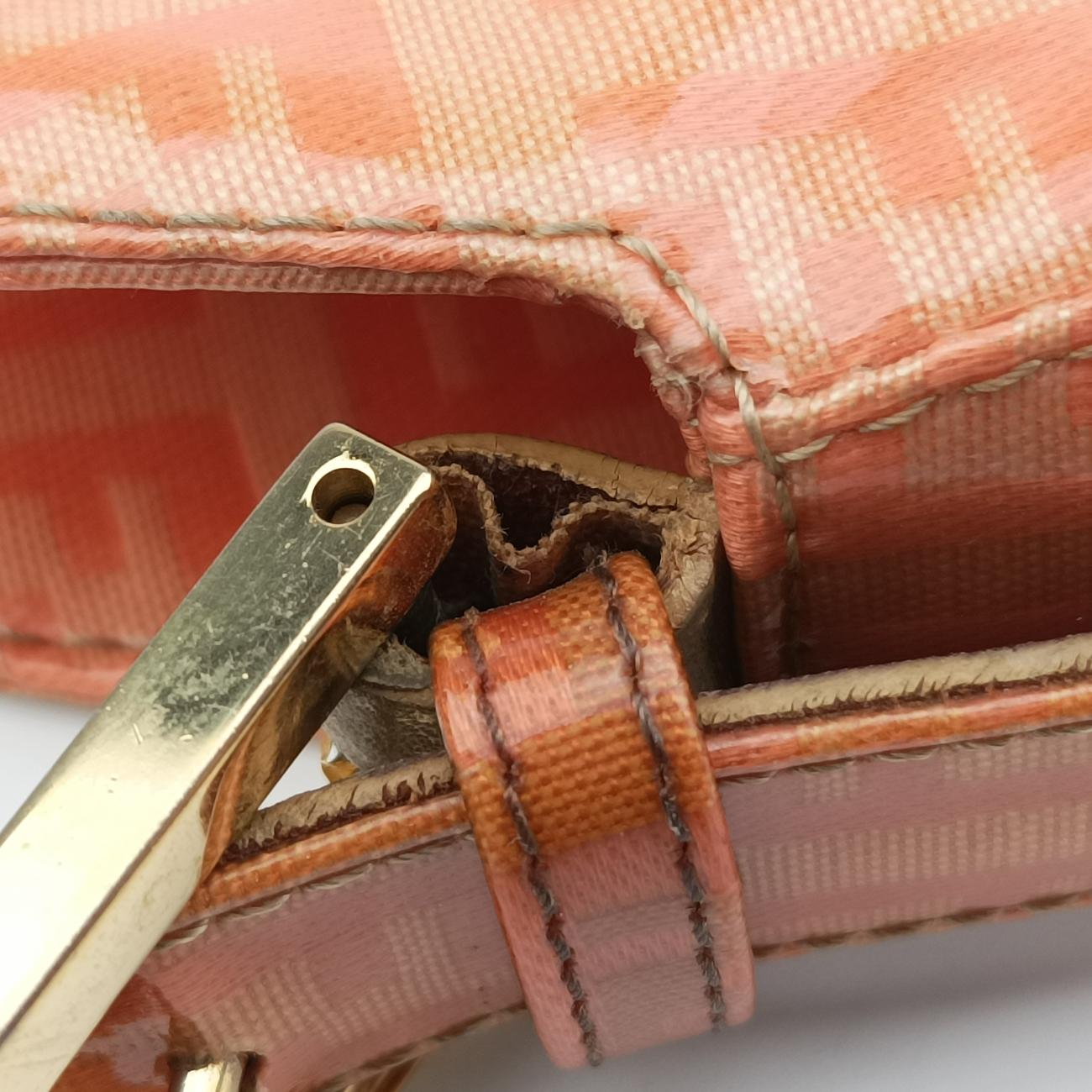 Pre-owned Fendi Baguette Multicolour PVC coated canvas  shoulderbag | stylenewstar