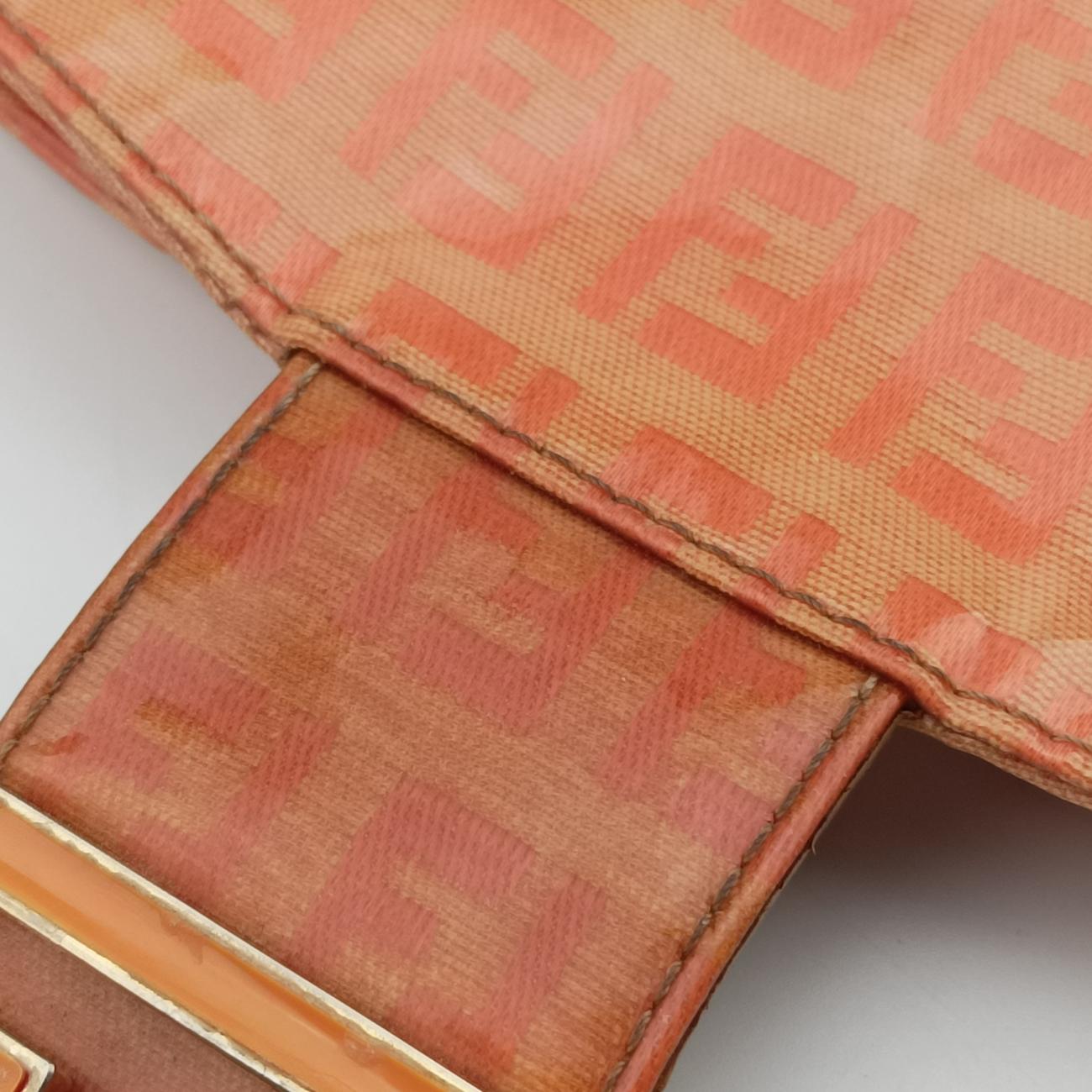 Pre-owned Fendi Baguette Multicolour PVC coated canvas  shoulderbag | stylenewstar