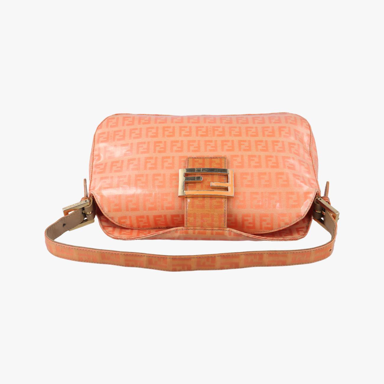 Pre-owned Fendi Baguette Multicolour PVC coated canvas  shoulderbag | stylenewstar