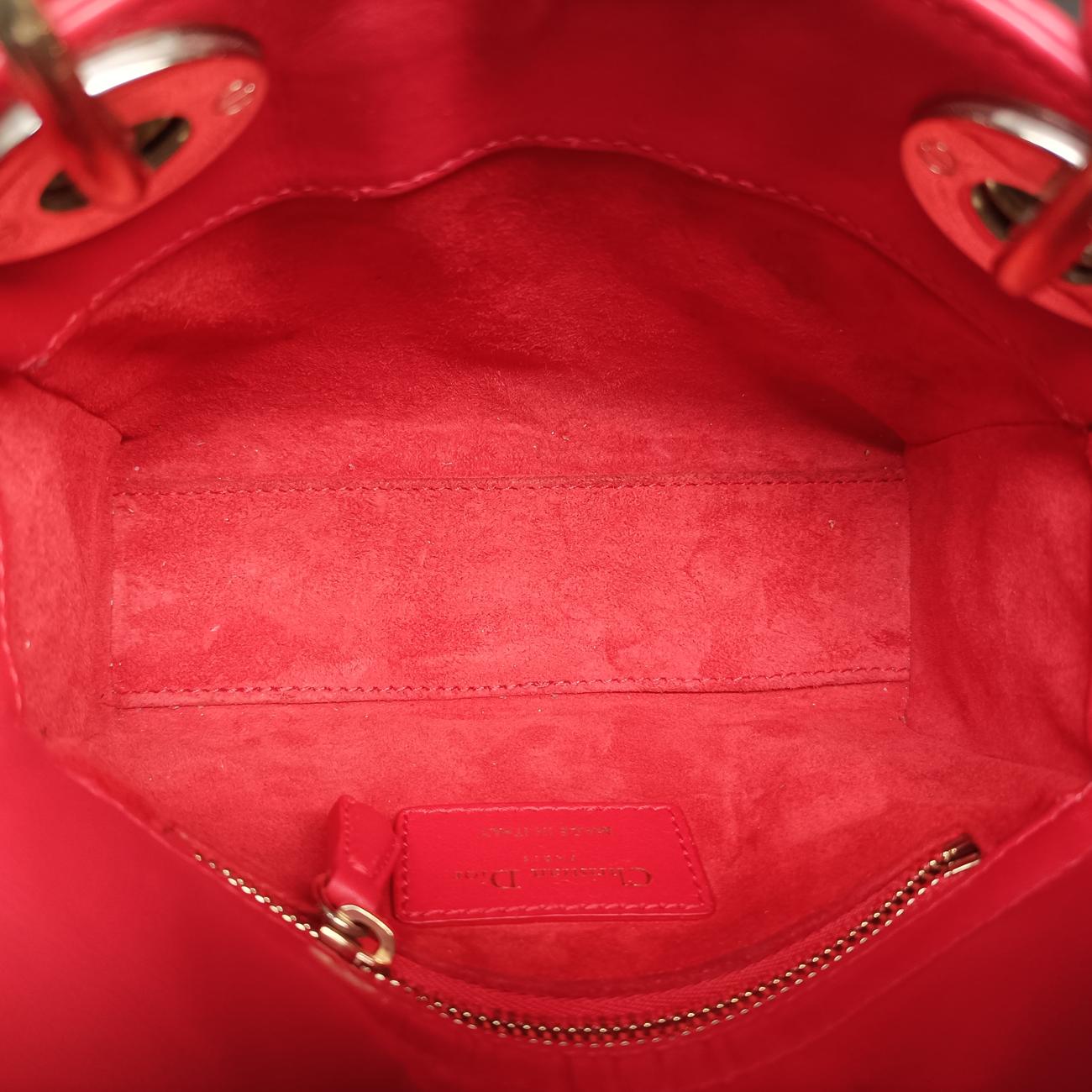 Secondhand Christian Dior Niki de Saint Phalle Lady Dior Red×multicolor Leather  shoulderbag | stylenewstar