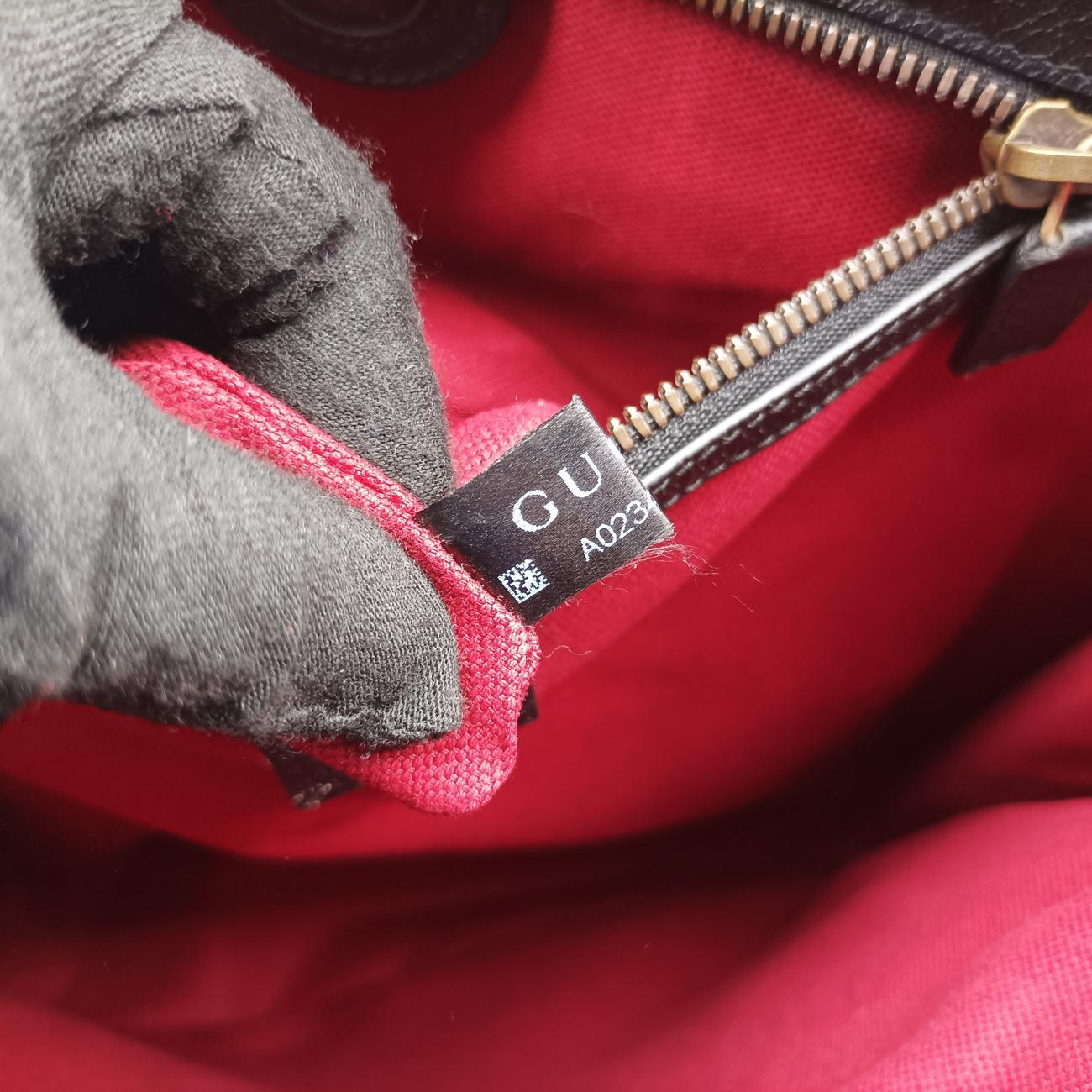 Pre-owned Gucci tote Black Leather 495444 handbag | stylenewstar