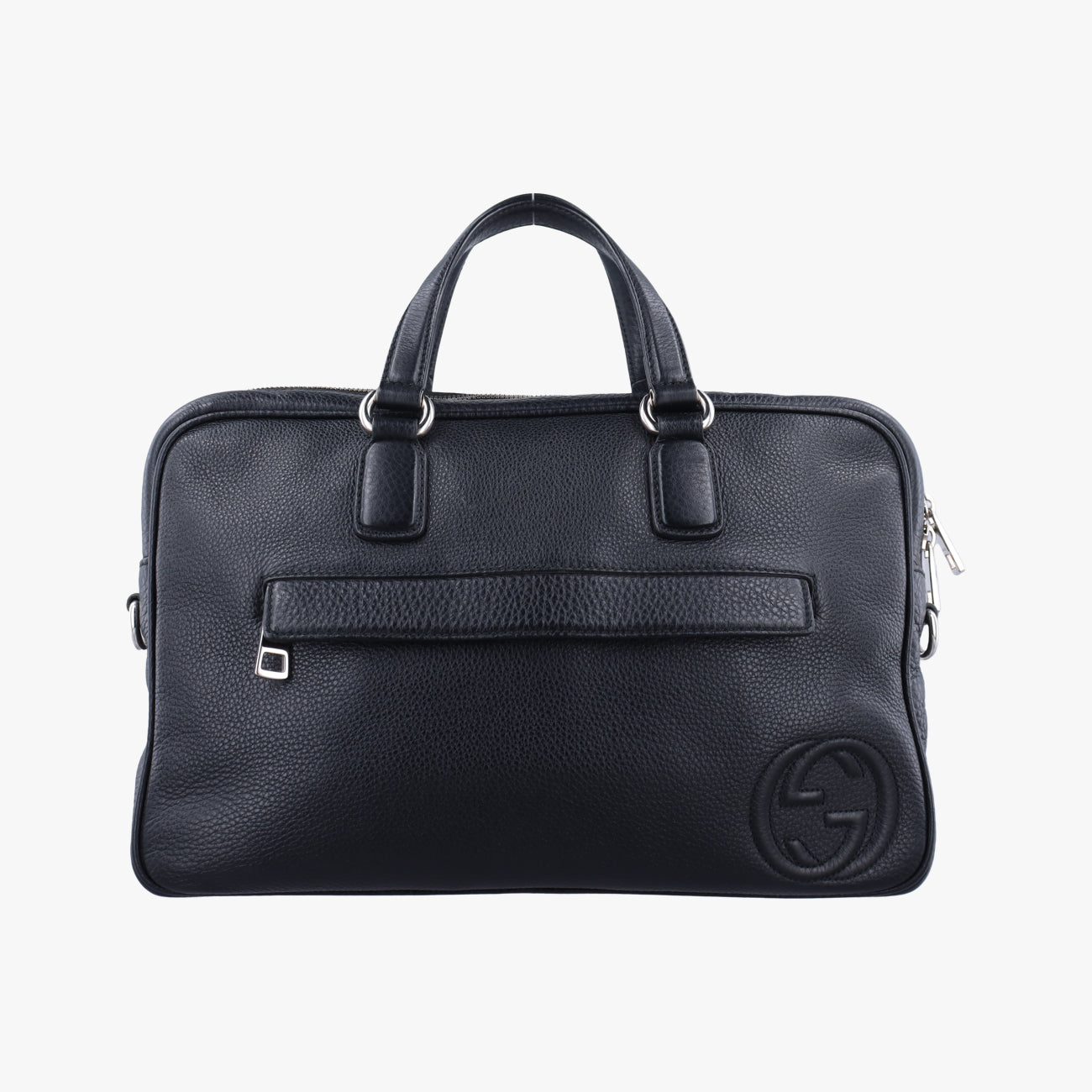 Pre-owned Gucci Soho Black Leather 359266 handbag | stylenewstar