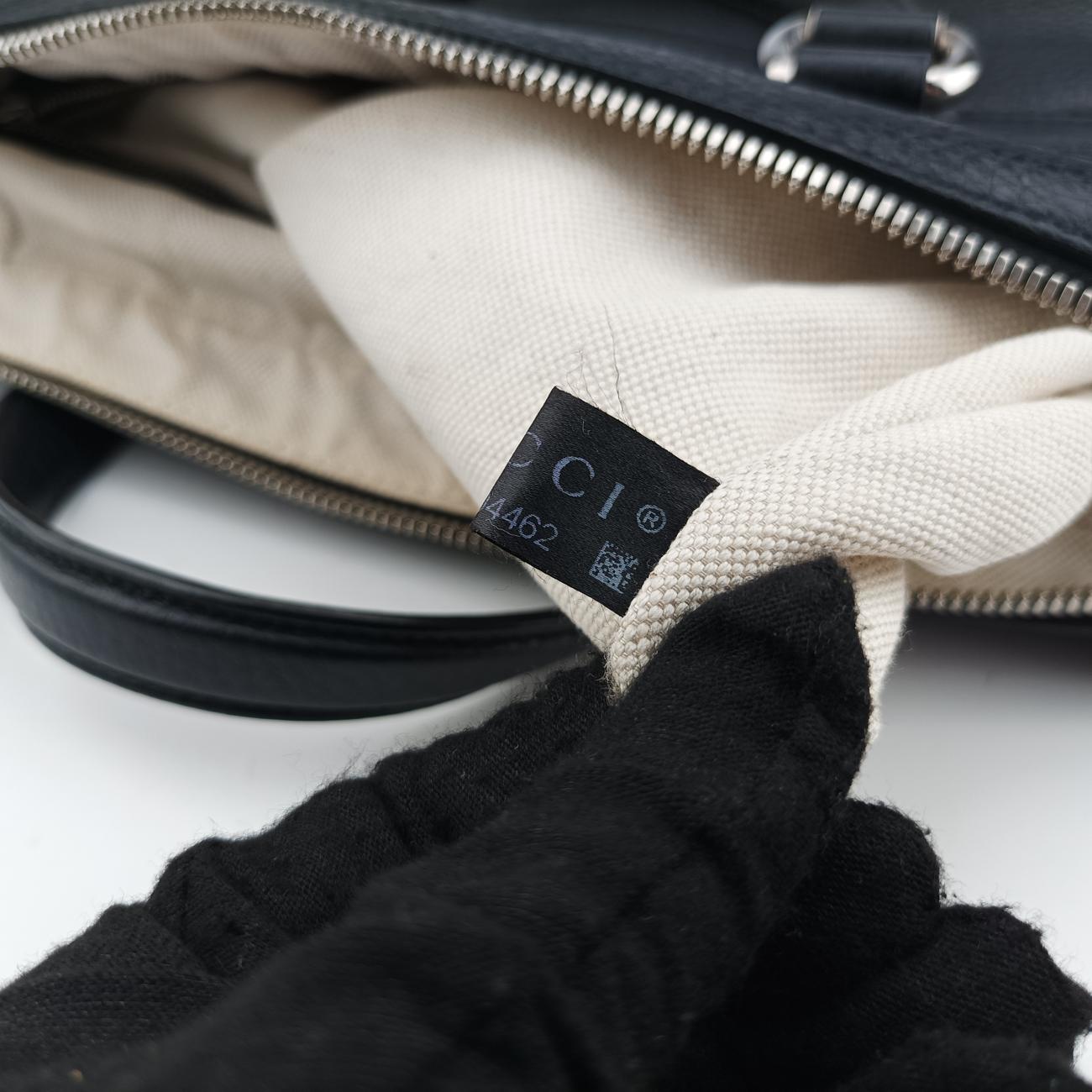 Pre-owned Gucci Soho Black Leather 359266 handbag | stylenewstar