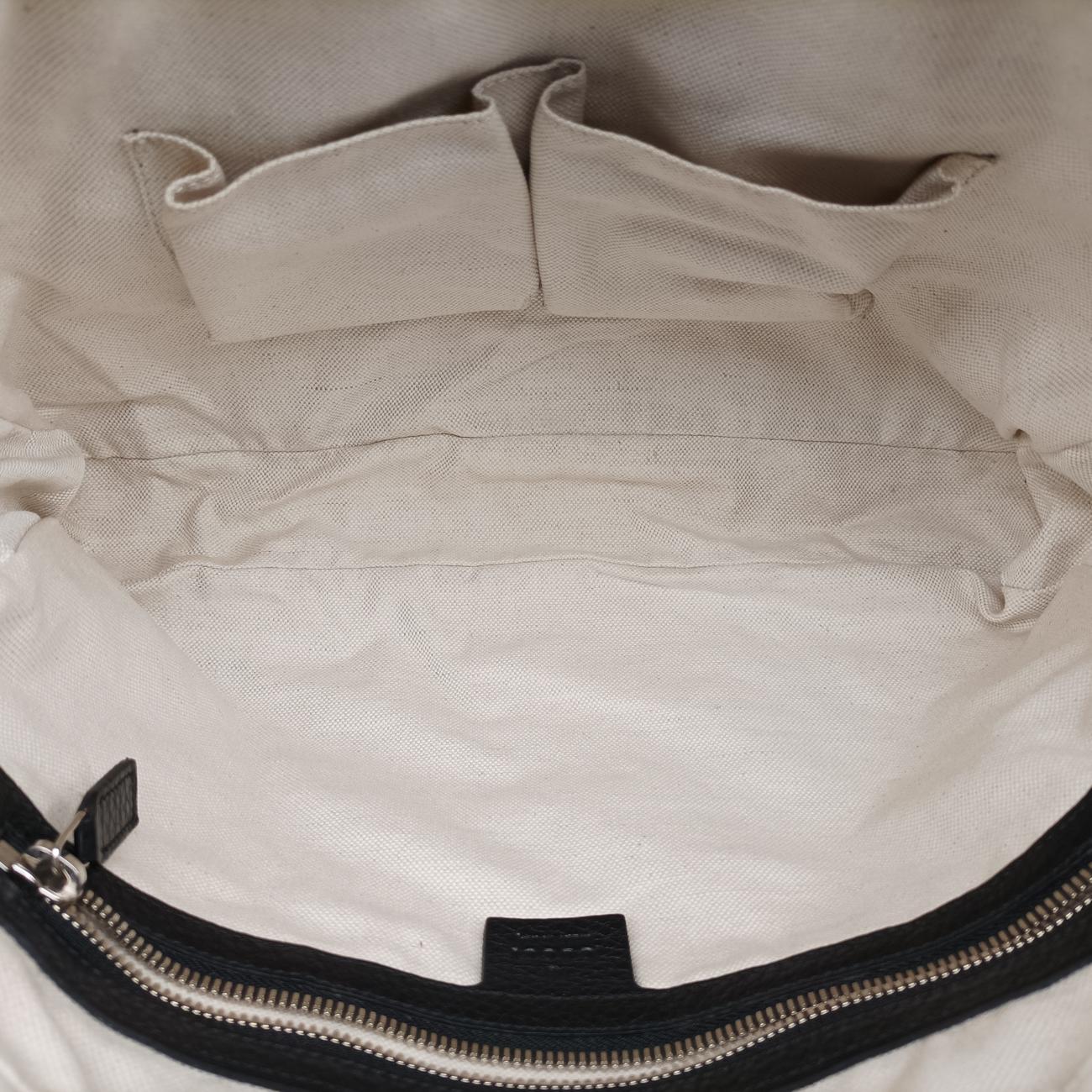 Pre-owned Gucci Soho Black Leather 359266 handbag | stylenewstar