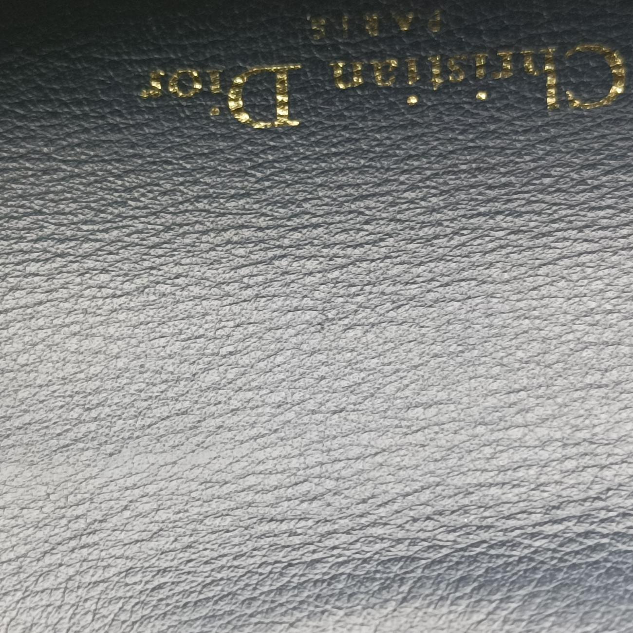 Vintage Christian Dior Saddle Navy×Gray jacquard  shoulderbag | stylenewstar