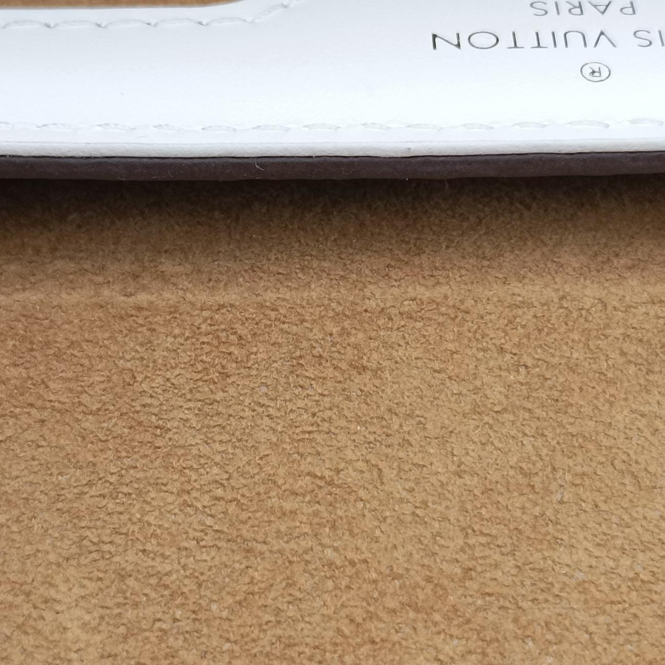 Pre-owned Louis Vuitton Papillon Trunk Brown×white Monogram Canvas×calf leather M81485 shoulderbag | stylenewstar