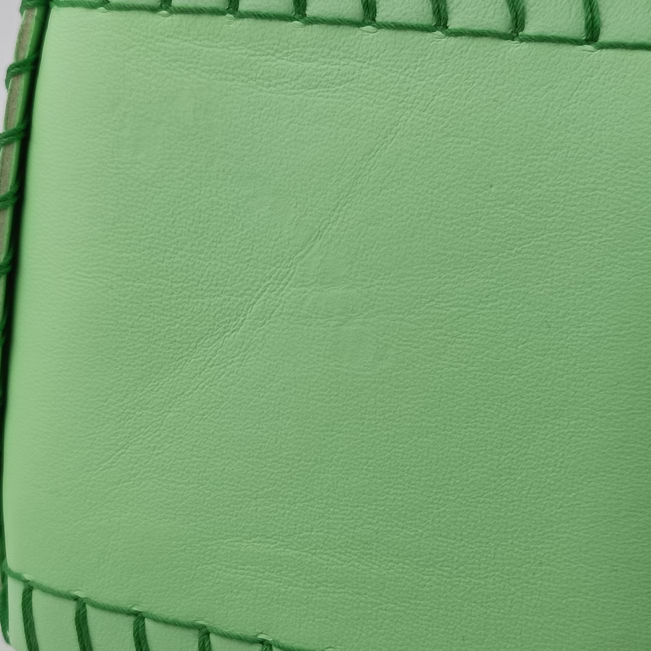 Pre-owned Bottega Veneta Arco Green lambskin  handbag | stylenewstar