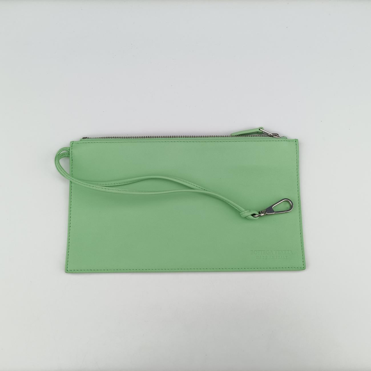 Pre-owned Bottega Veneta Arco Green lambskin  handbag | stylenewstar