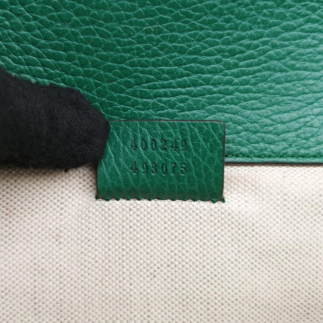 Vintage Gucci Dionysus Green Leather 400249 shoulderbag | stylenewstar