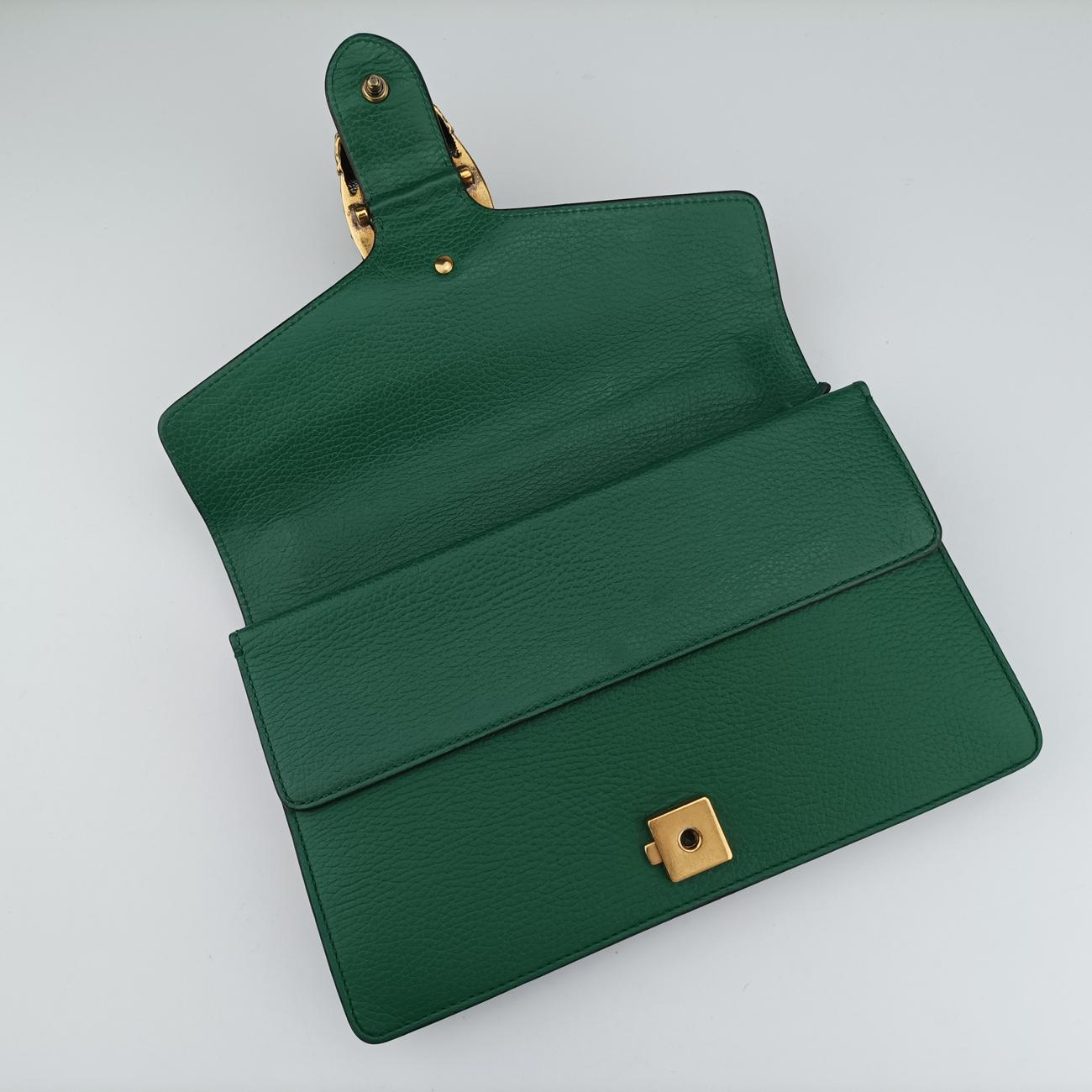Vintage Gucci Dionysus Green Leather 400249 shoulderbag | stylenewstar