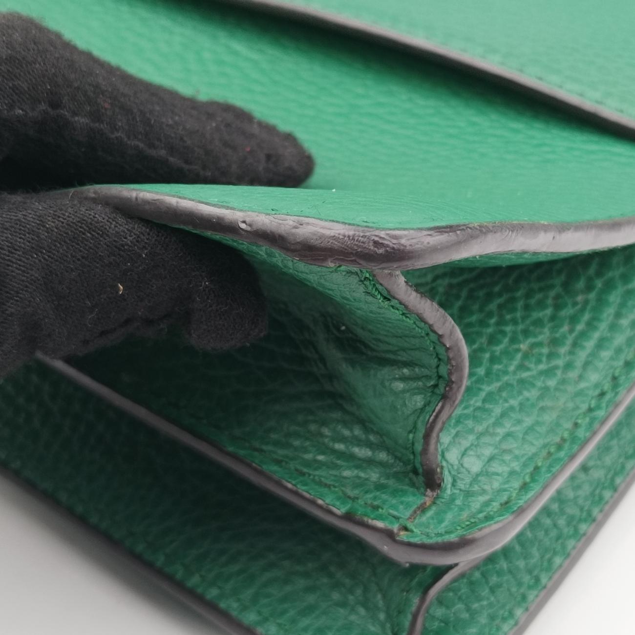 Vintage Gucci Dionysus Green Leather 400249 shoulderbag | stylenewstar