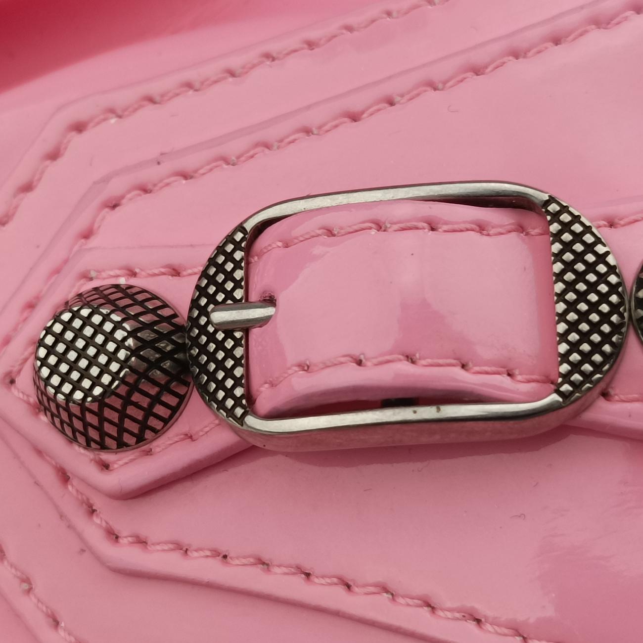 Vintage Balenciaga Le Cagole Pink Patent  shoulderbag | stylenewstar