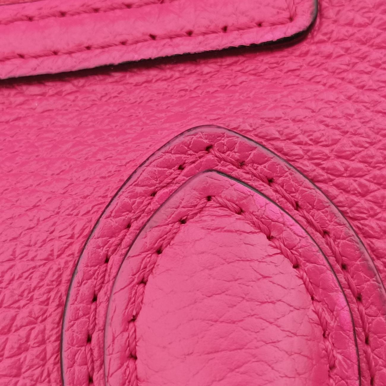 Secondhand Celine luggage nano shopper Rose Leather  shoulderbag | stylenewstar