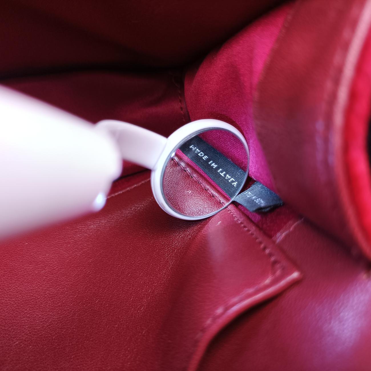 Vintage Miu Miu My Miu Red Velour  shoulderbag | stylenewstar