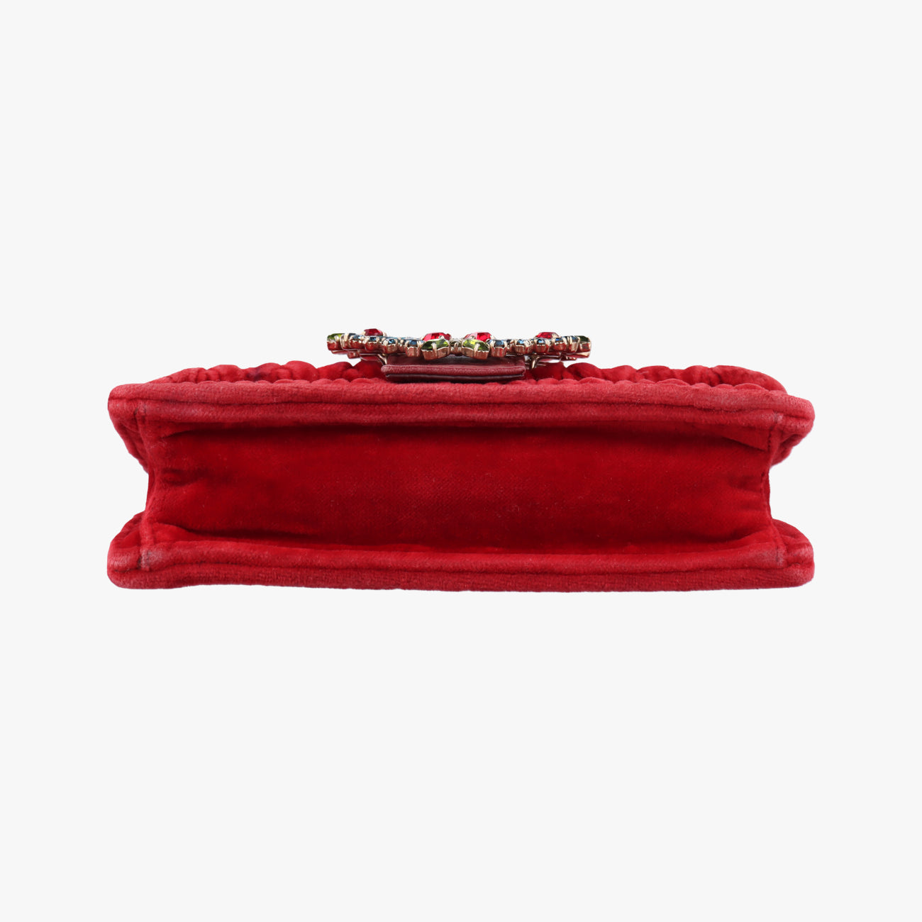 Vintage Miu Miu My Miu Red Velour  shoulderbag | stylenewstar