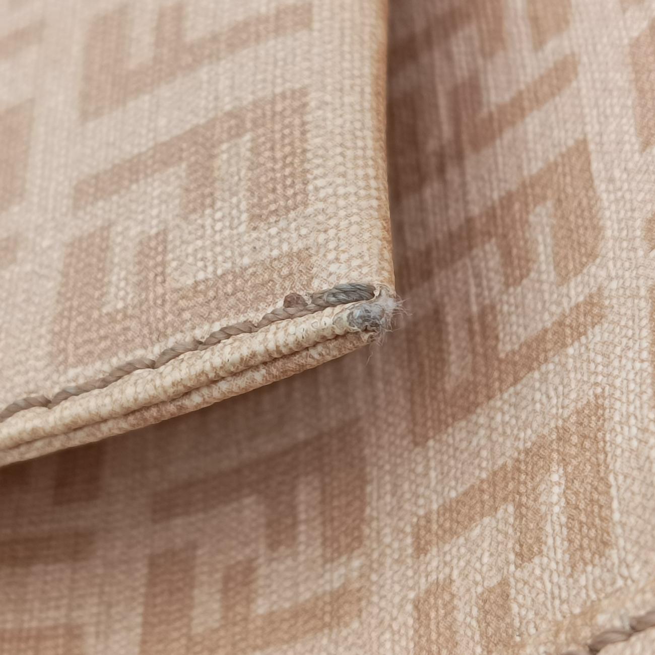 Vintage Fendi Baguette Zucchino Beige PVC coated canvas 8BR001 handbag | stylenewstar