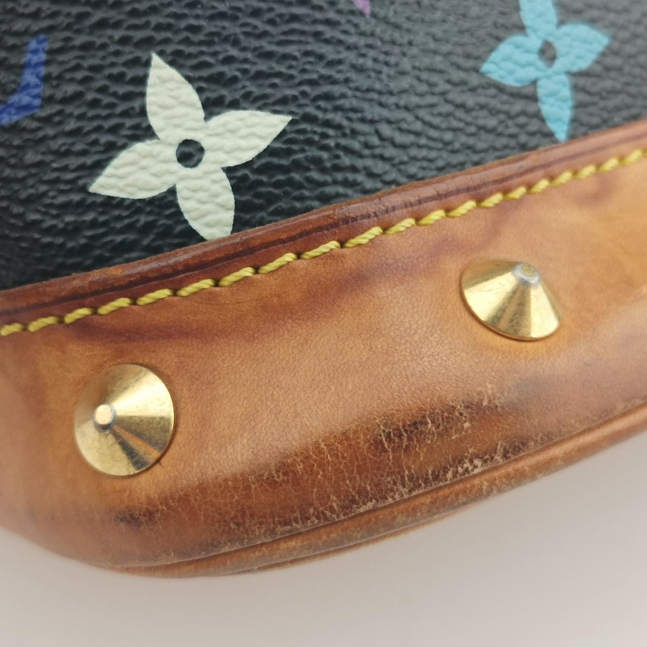 Vintage Louis Vuitton Alma PM Noir Monogram Multicolor M92646 handbag | stylenewstar