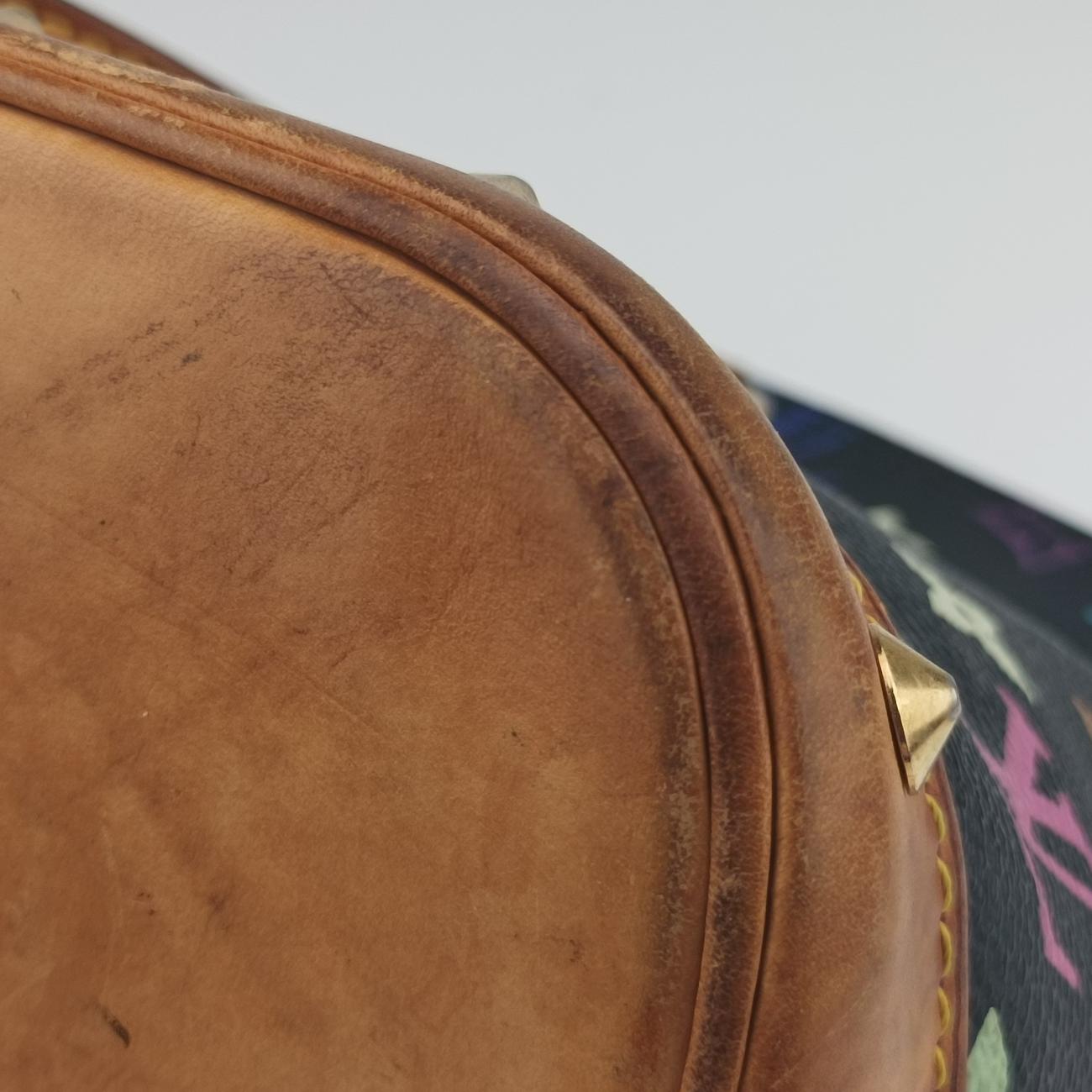 Vintage Louis Vuitton Alma PM Noir Monogram Multicolor M92646 handbag | stylenewstar