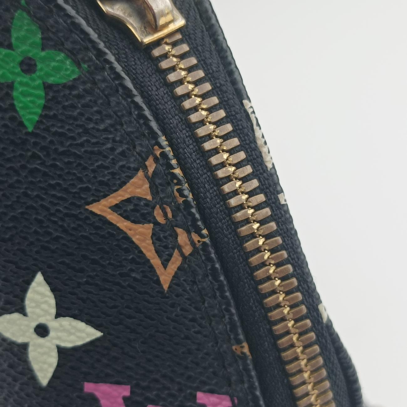 Vintage Louis Vuitton Alma PM Noir Monogram Multicolor M92646 handbag | stylenewstar