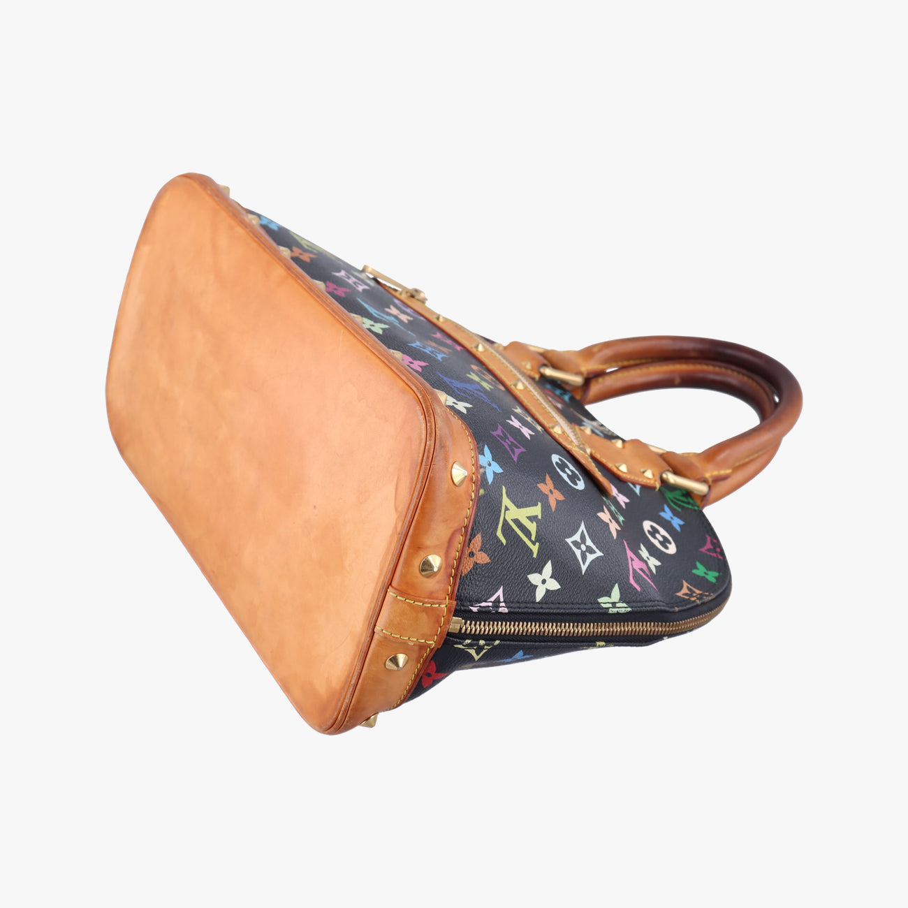 Vintage Louis Vuitton Alma PM Noir Monogram Multicolor M92646 handbag | stylenewstar