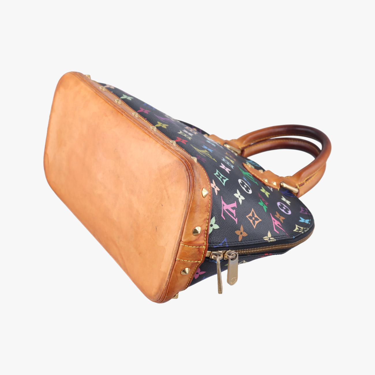 Vintage Louis Vuitton Alma PM Noir Monogram Multicolor M92646 handbag | stylenewstar