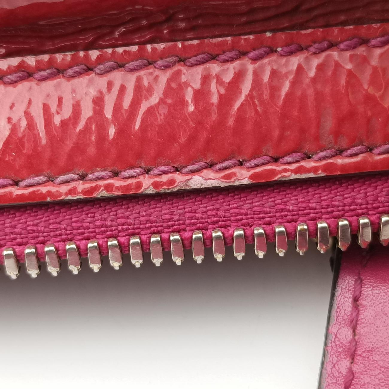 Pre-owned Gucci Soho Rose Patent 308362 shoulderbag | stylenewstar