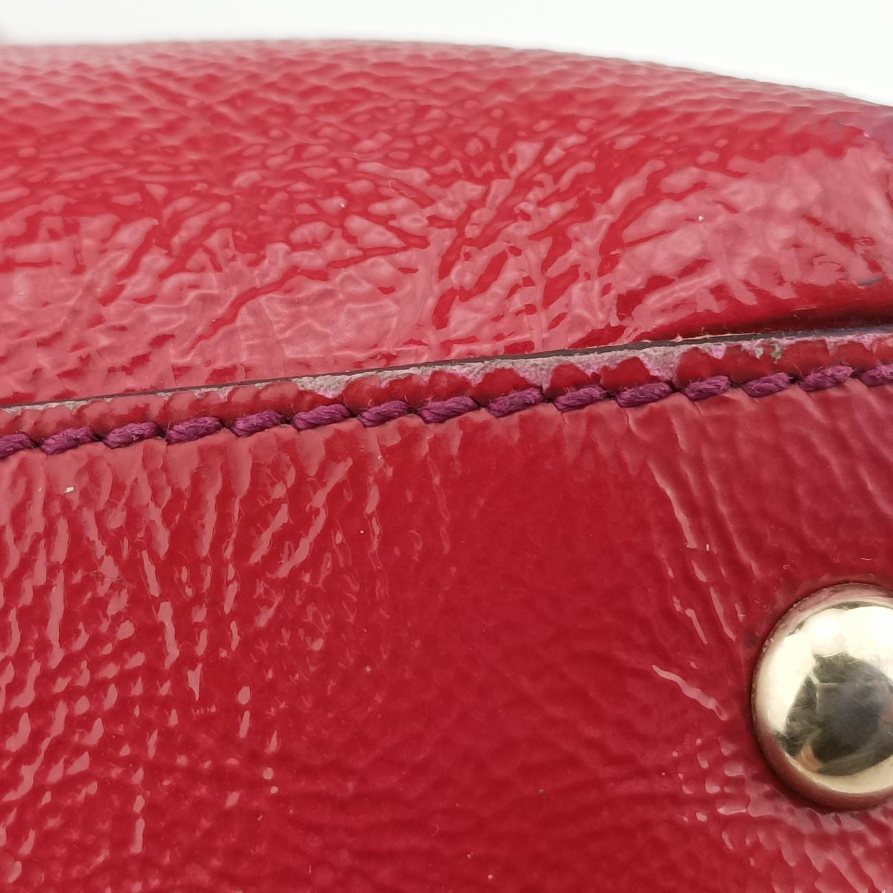 Pre-owned Gucci Soho Rose Patent 308362 shoulderbag | stylenewstar