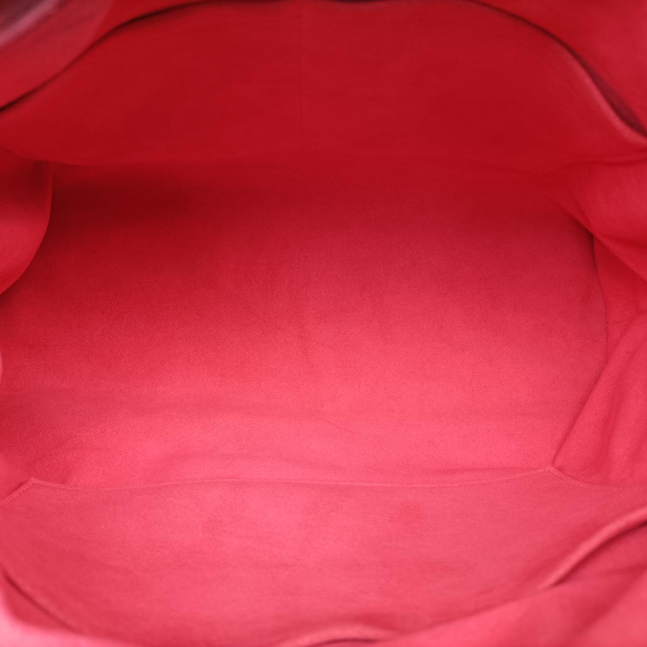 Vintage Louis Vuitton PALLAS brown×Rose Monogram Canvas×calf leather M41147 shoulderbag | stylenewstar