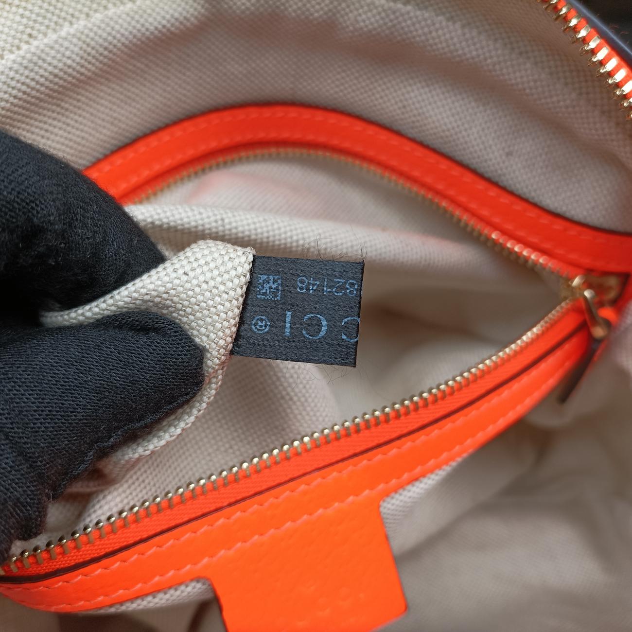 Vintage Gucci Floral Multicolour Canvas × Leather 550147 shoulderbag | stylenewstar