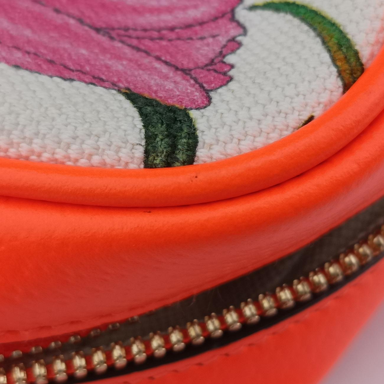 Vintage Gucci Floral Multicolour Canvas × Leather 550147 shoulderbag | stylenewstar