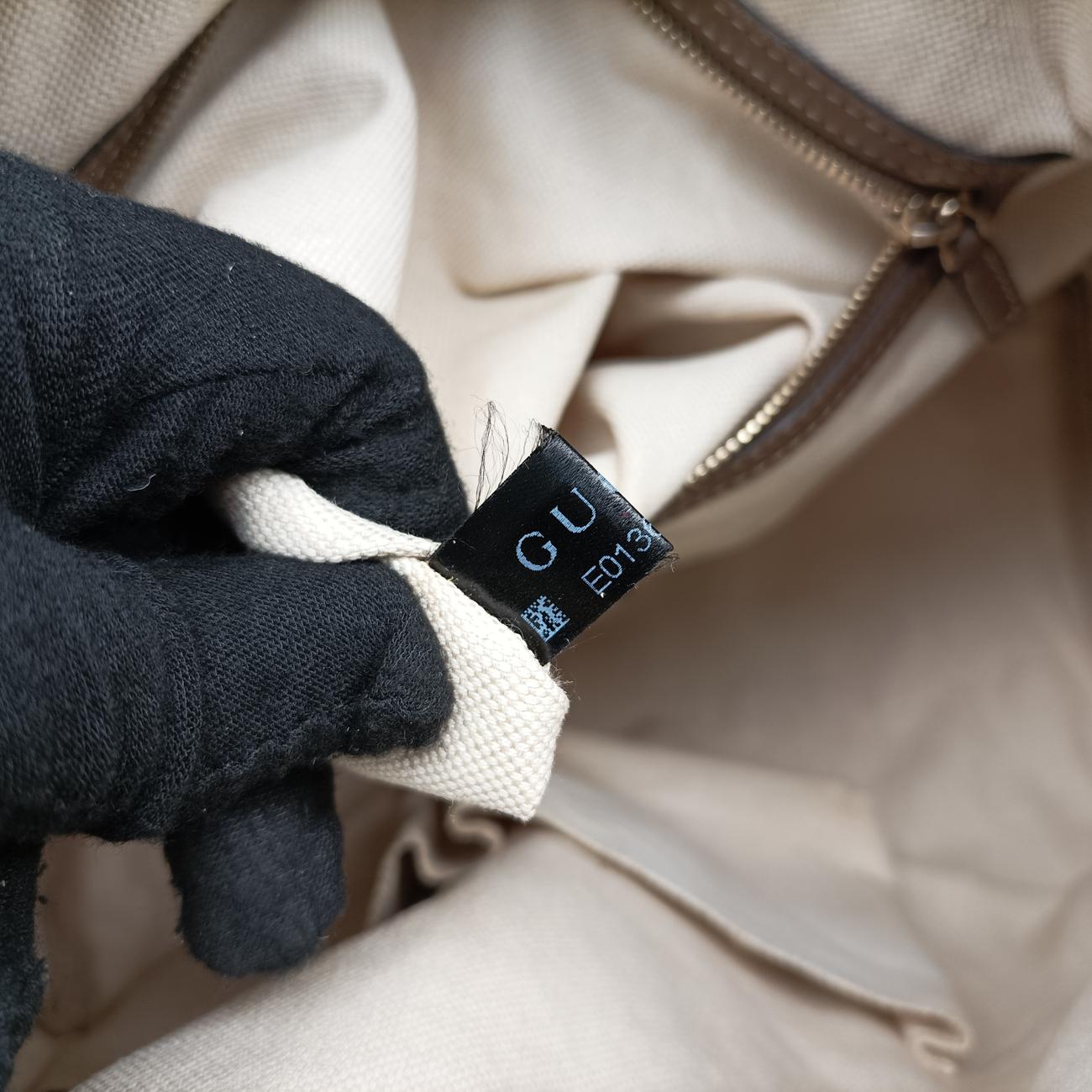 Vintage Gucci Sherry Line Multicolour canvas x leather 247205 shoulderbag | stylenewstar