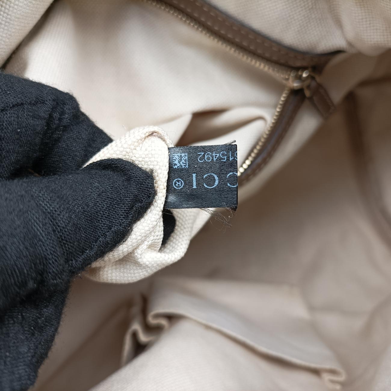 Vintage Gucci Sherry Line Multicolour canvas x leather 247205 shoulderbag | stylenewstar