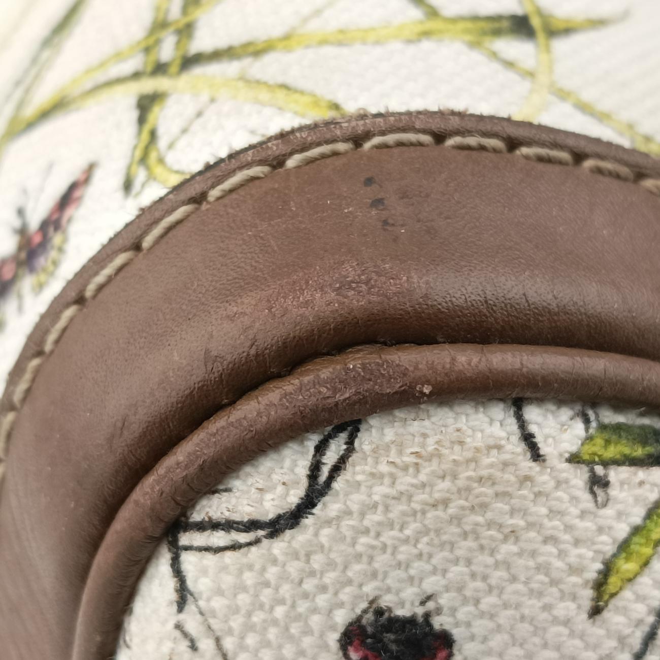 Vintage Gucci Sherry Line Multicolour canvas x leather 247205 shoulderbag | stylenewstar