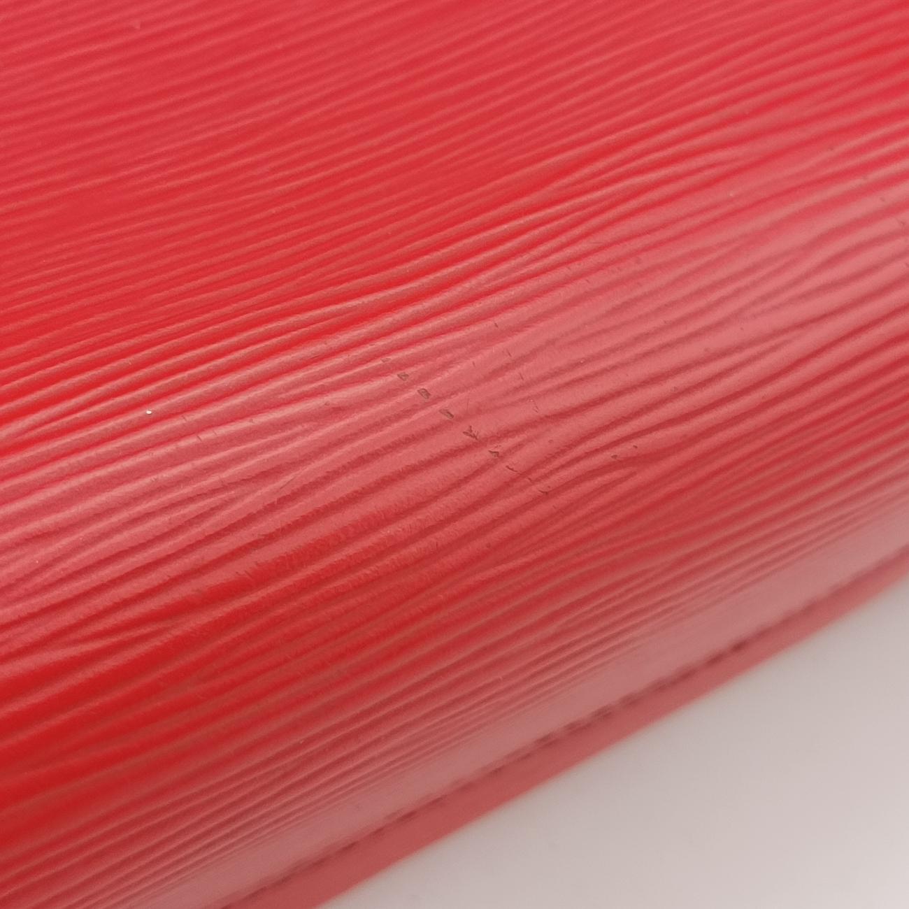 Vintage Louis Vuitton ClunyBB Red Epi M4205 shoulderbag | stylenewstar