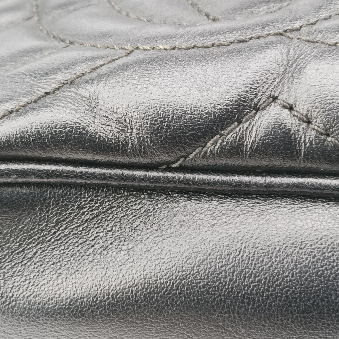 Pre-owned Gucci GG Marmont Black Leather 448065 shoulderbag | stylenewstar