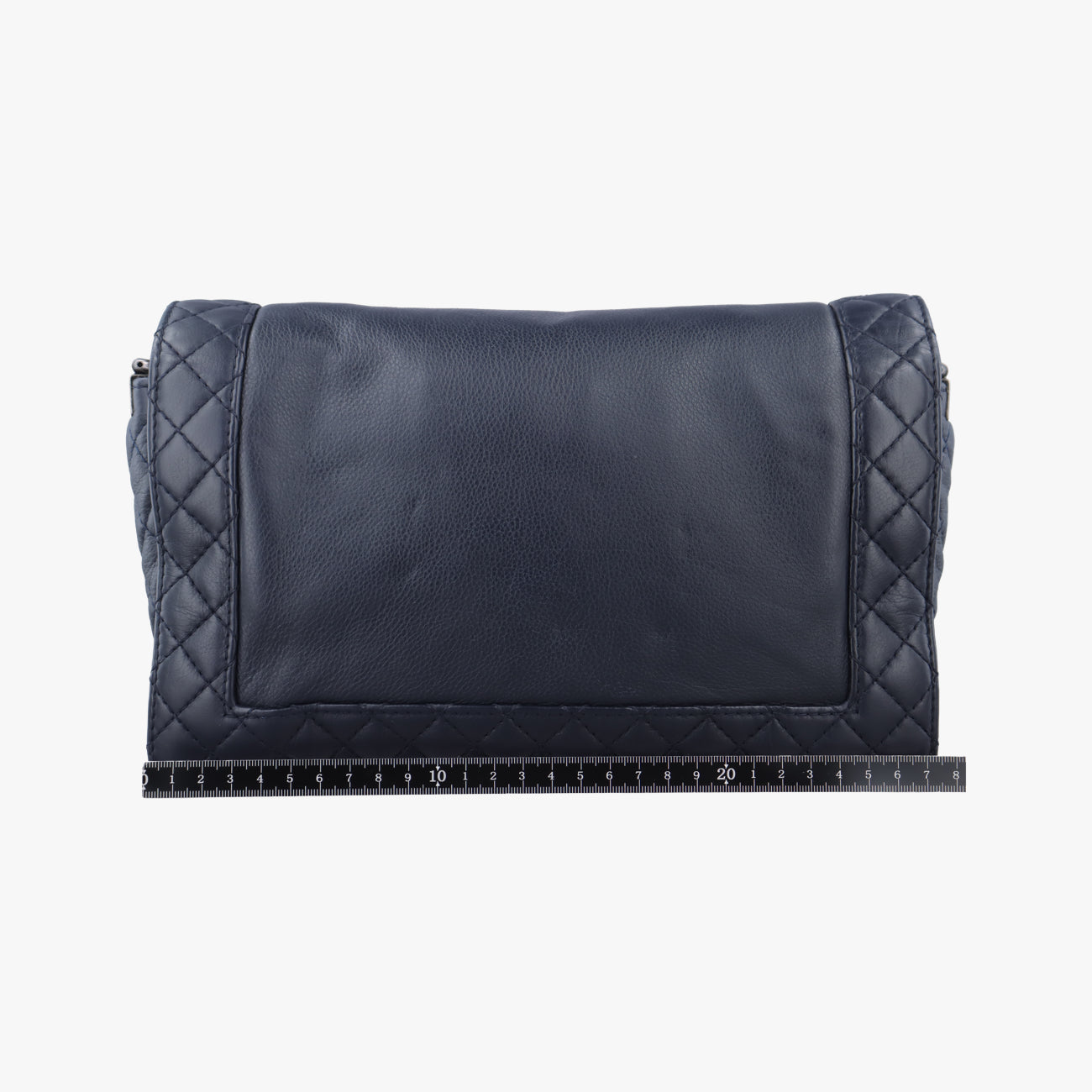 Pre-owned Chanel BOY CHANEL Navy Leather A67948 shoulderbag | stylenewstar