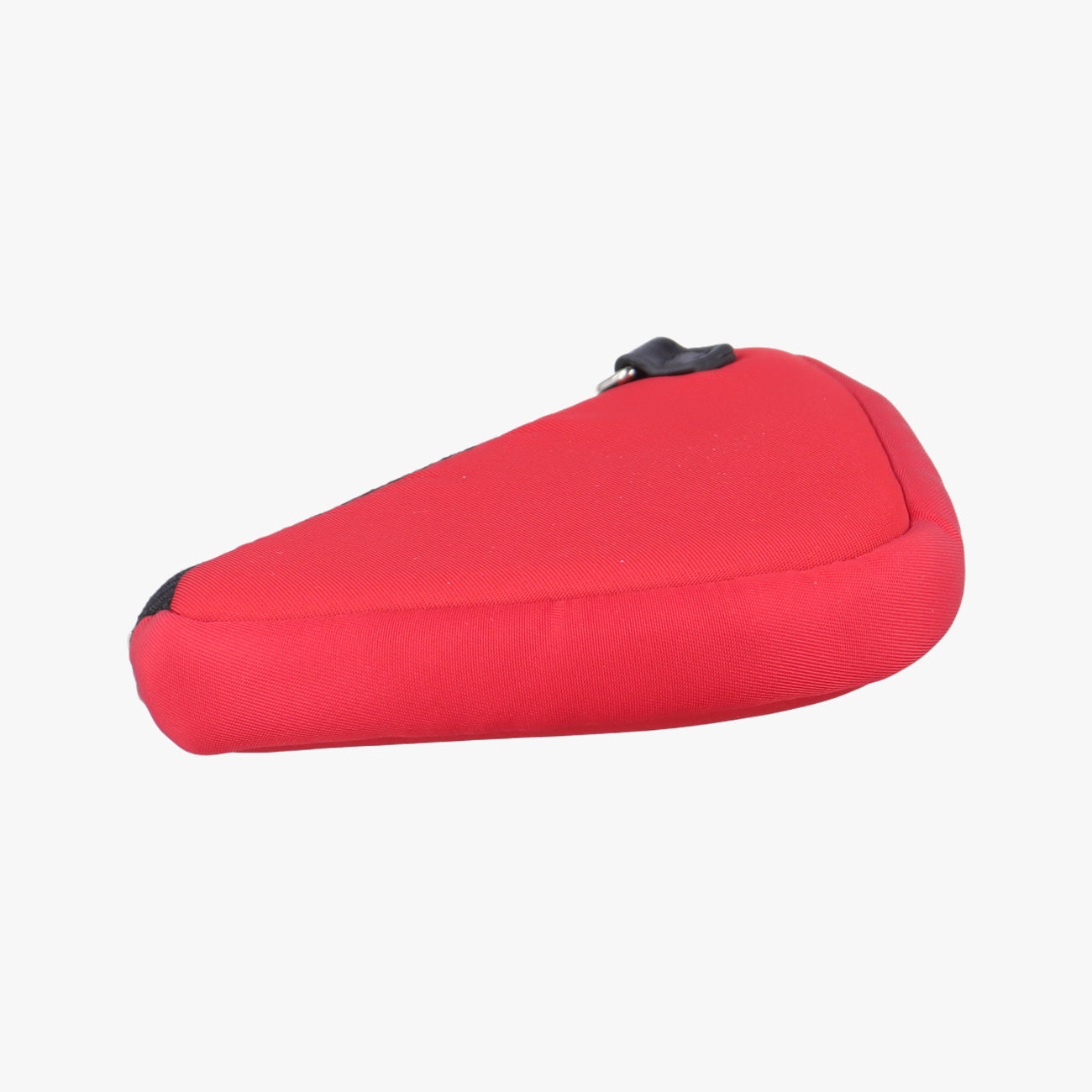 Pre-owned Prada Mini Pouch Coin Case Red×Black Nylon 1TT109 handbag | stylenewstar