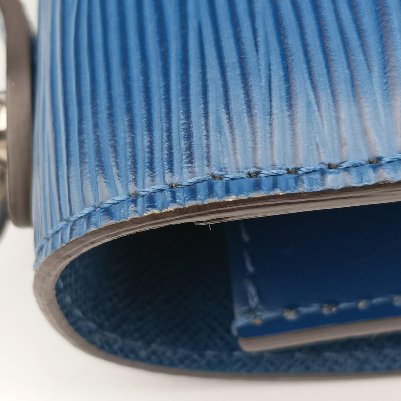 Pre-owned Louis Vuitton Monceau BB Andigo blue Epi M40785 shoulderbag | stylenewstar