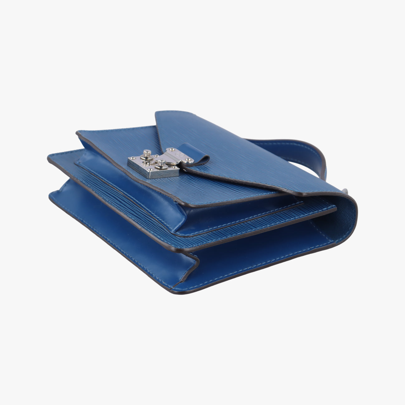 Pre-owned Louis Vuitton Monceau BB Andigo blue Epi M40785 shoulderbag | stylenewstar