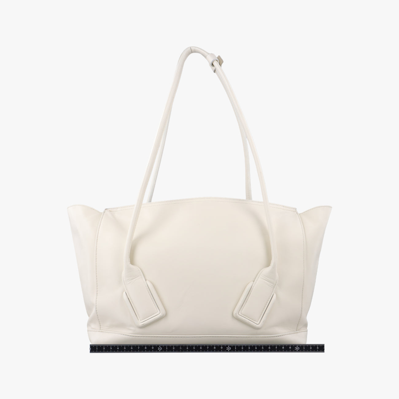 Vintage Bottega Veneta ARCO White Leather  shoulderbag | stylenewstar
