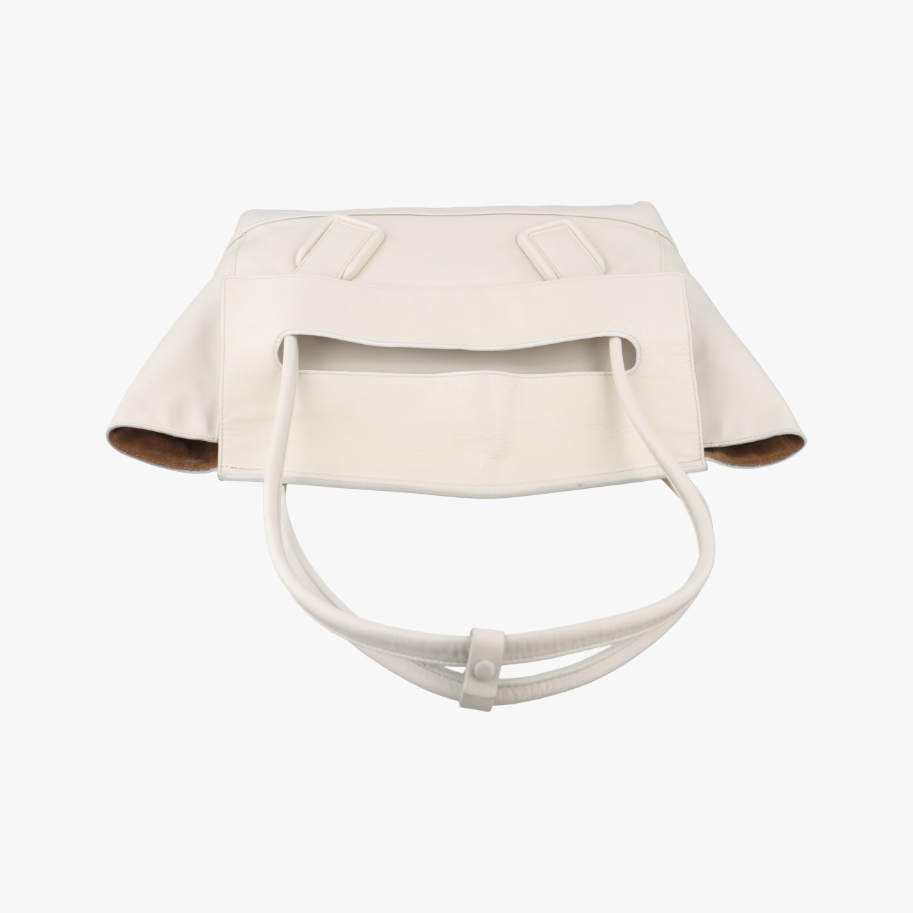 Vintage Bottega Veneta ARCO White Leather  shoulderbag | stylenewstar