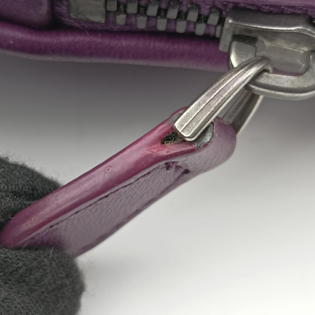 Vintage Bottega Veneta NODINI Intrecciato Purple lambskin  shoulderbag | stylenewstar