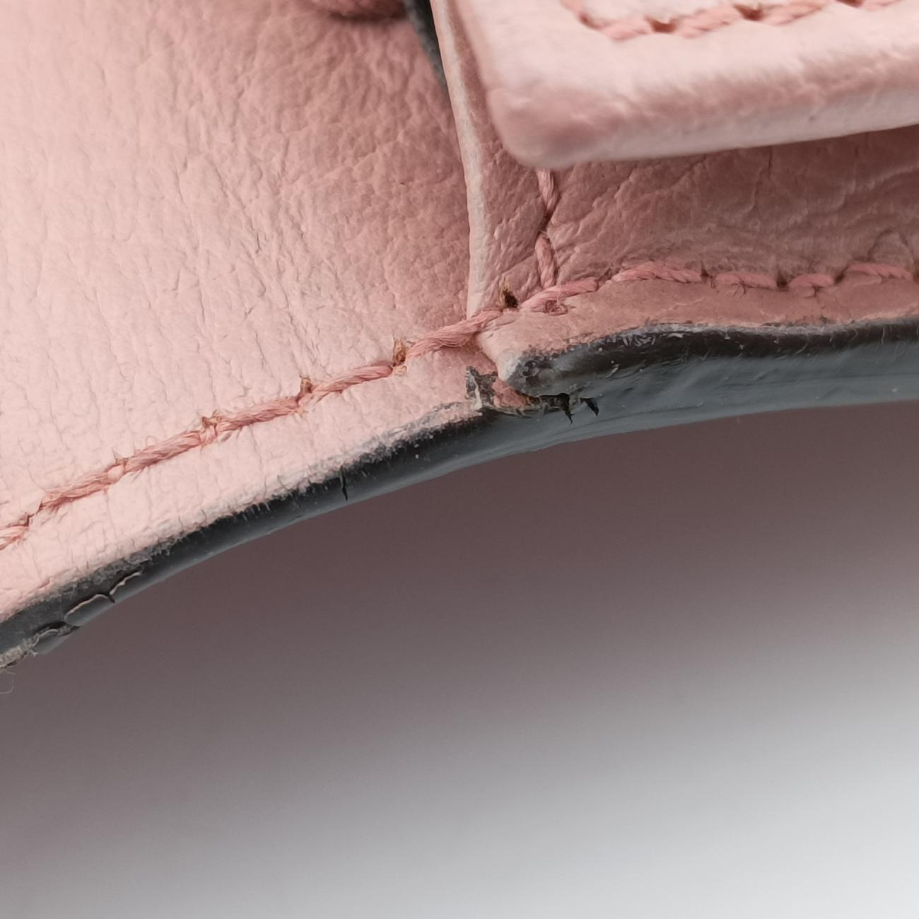 Pre-owned Gucci Interlocking G Pink Leather 510314 shoulderbag | stylenewstar