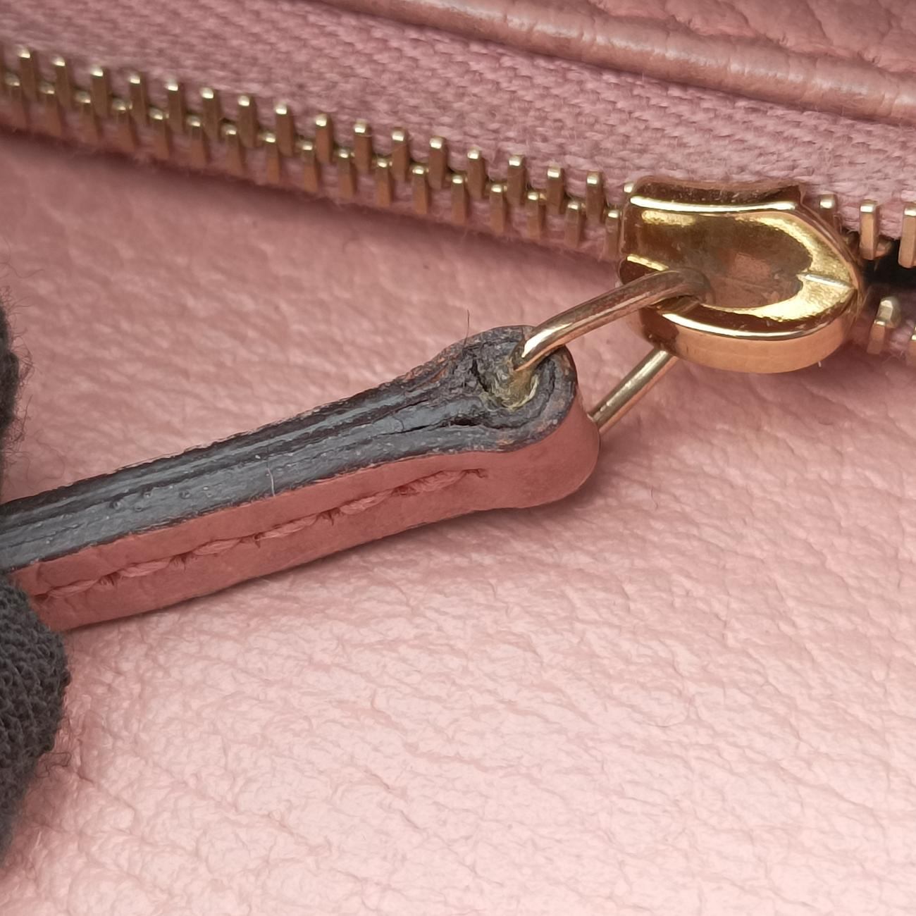 Pre-owned Gucci Interlocking G Pink Leather 510314 shoulderbag | stylenewstar