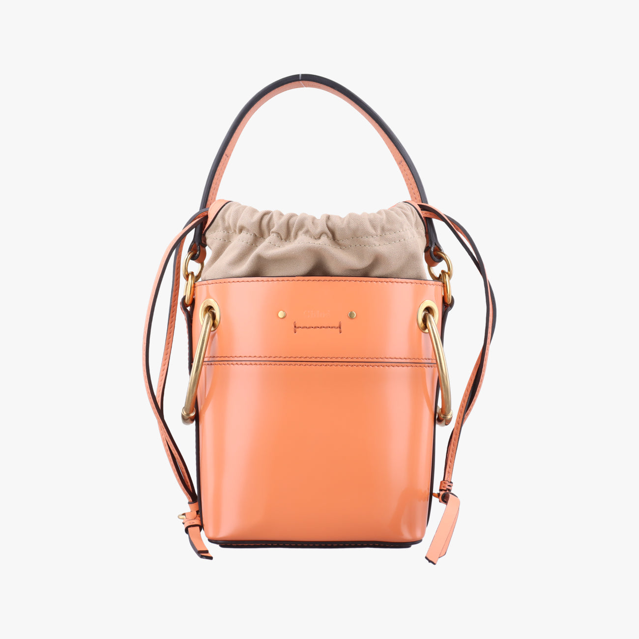 Pre-owned Chloe ROY beige Patent  handbag | stylenewstar