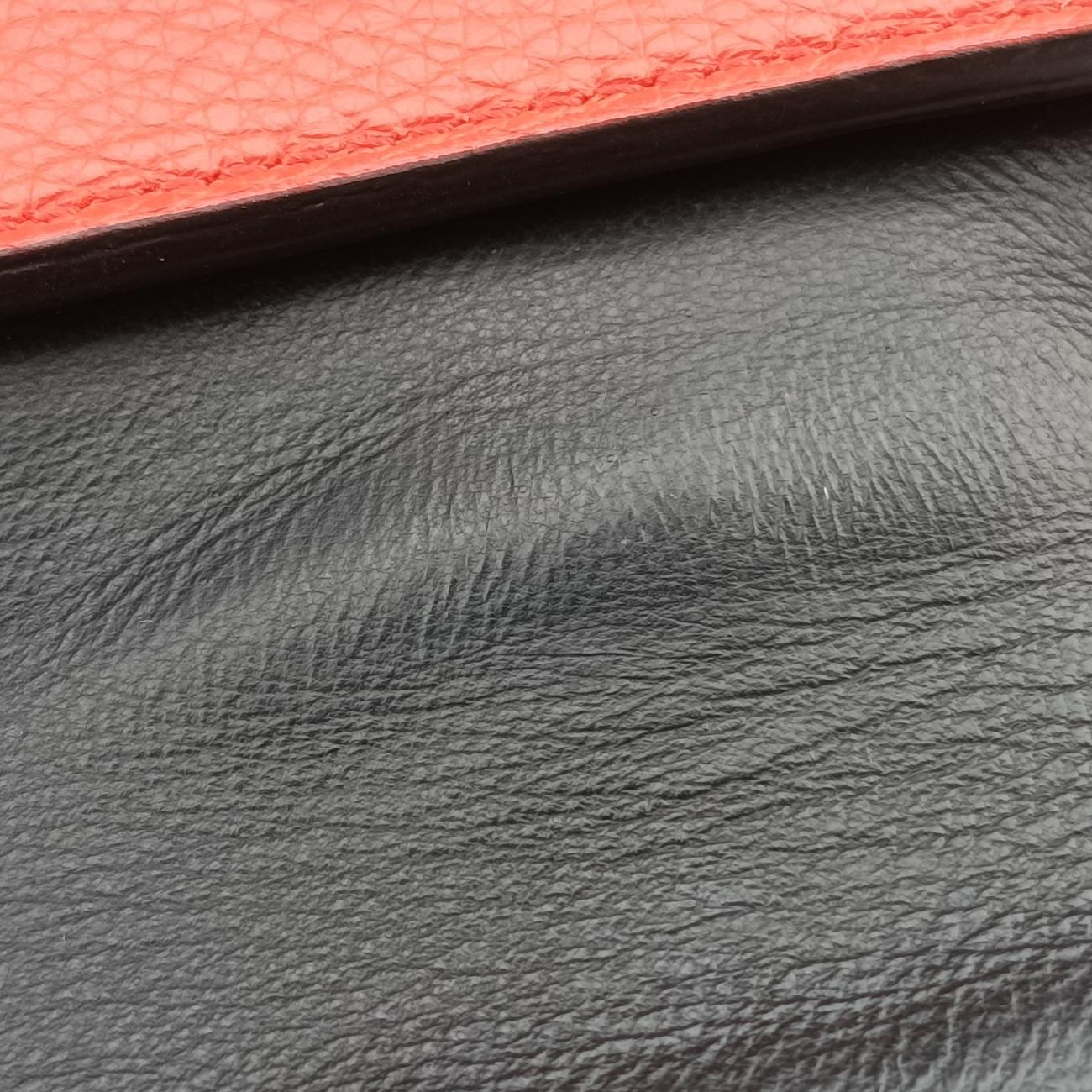 Pre-owned Celine Trapèze Red Leather × suede  shoulderbag | stylenewstar