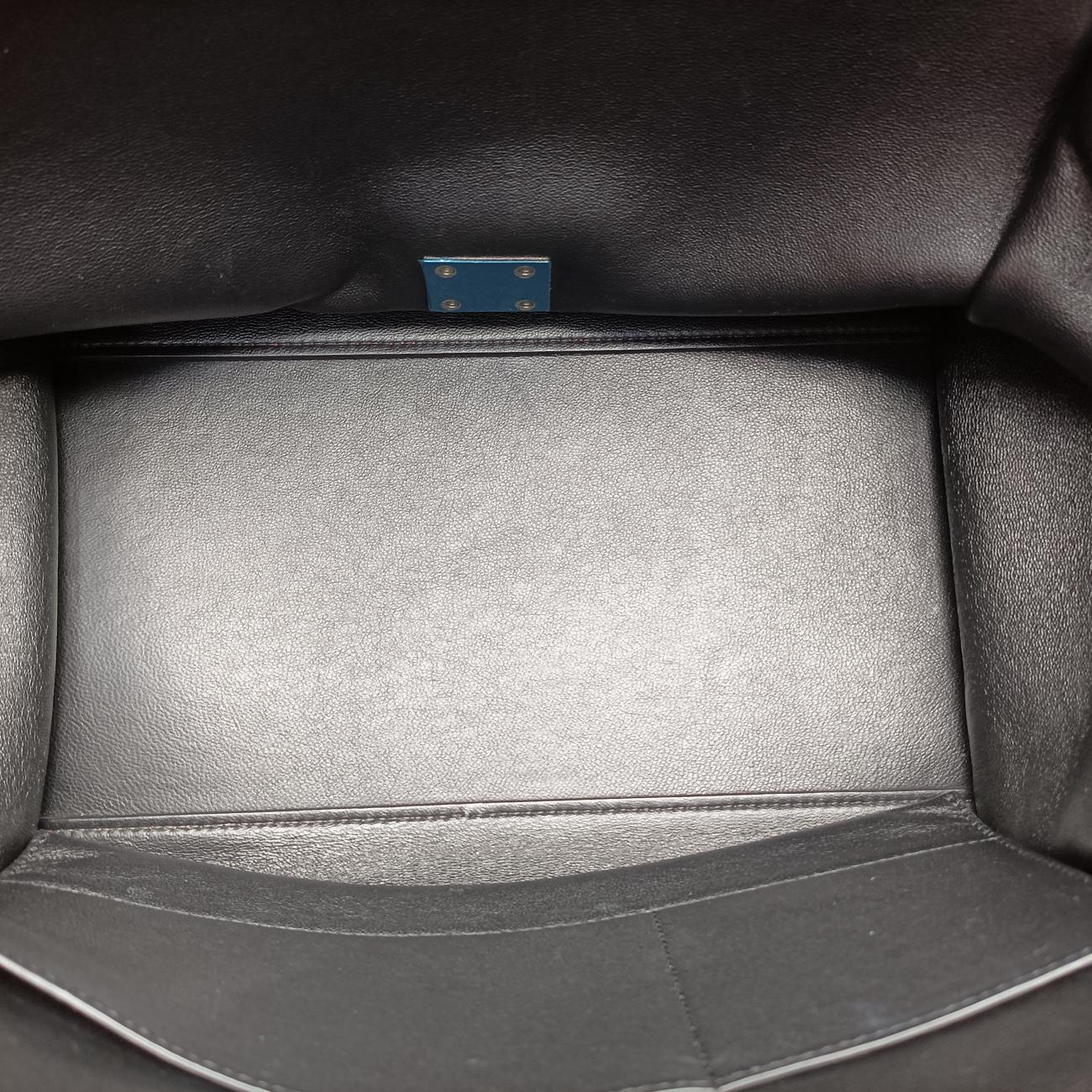 Pre-owned Celine Trapèze Red Leather × suede  shoulderbag | stylenewstar