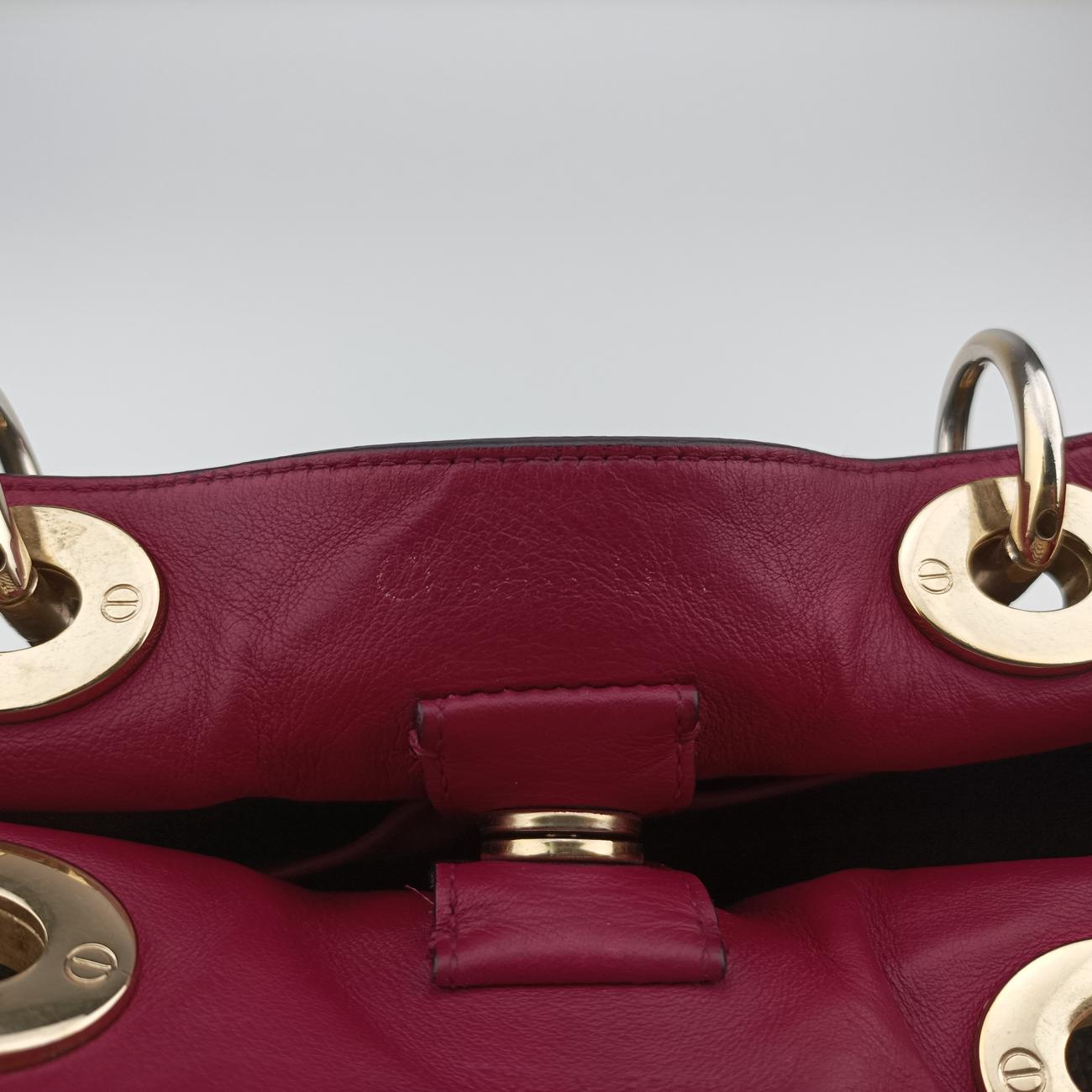 Pre-owned Christian Dior Diorissimo Black Leather  shoulderbag | stylenewstar