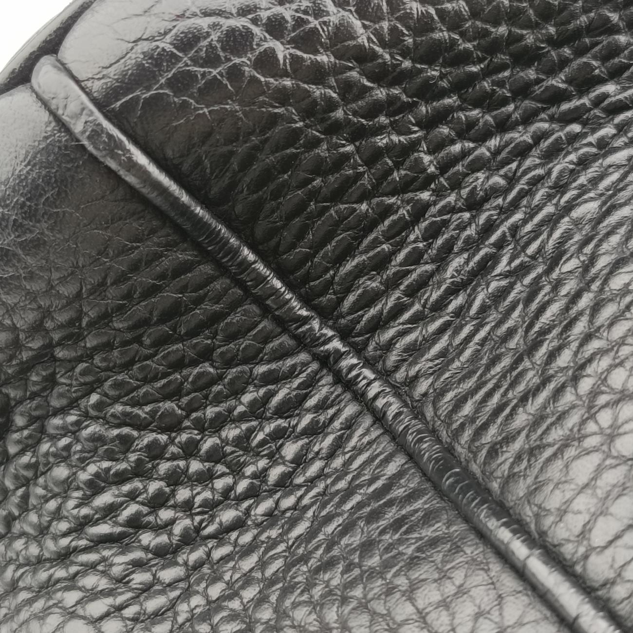 Pre-owned Christian Dior Diorissimo Black Leather  shoulderbag | stylenewstar