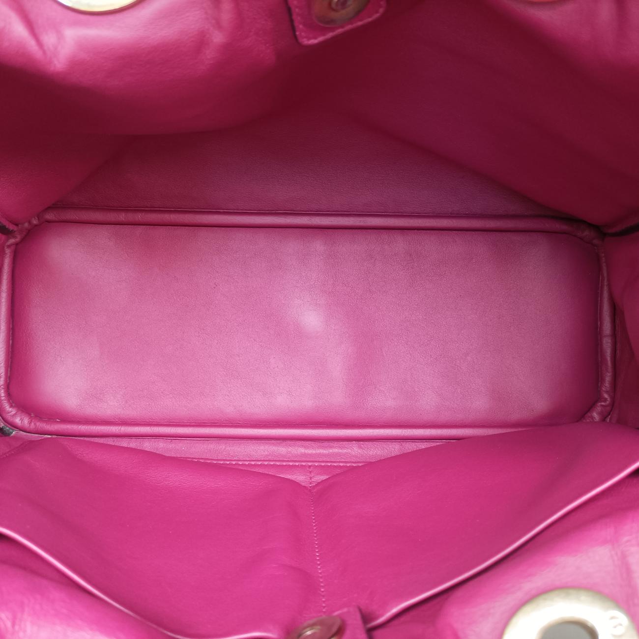 Pre-owned Christian Dior Diorissimo Black Leather  shoulderbag | stylenewstar